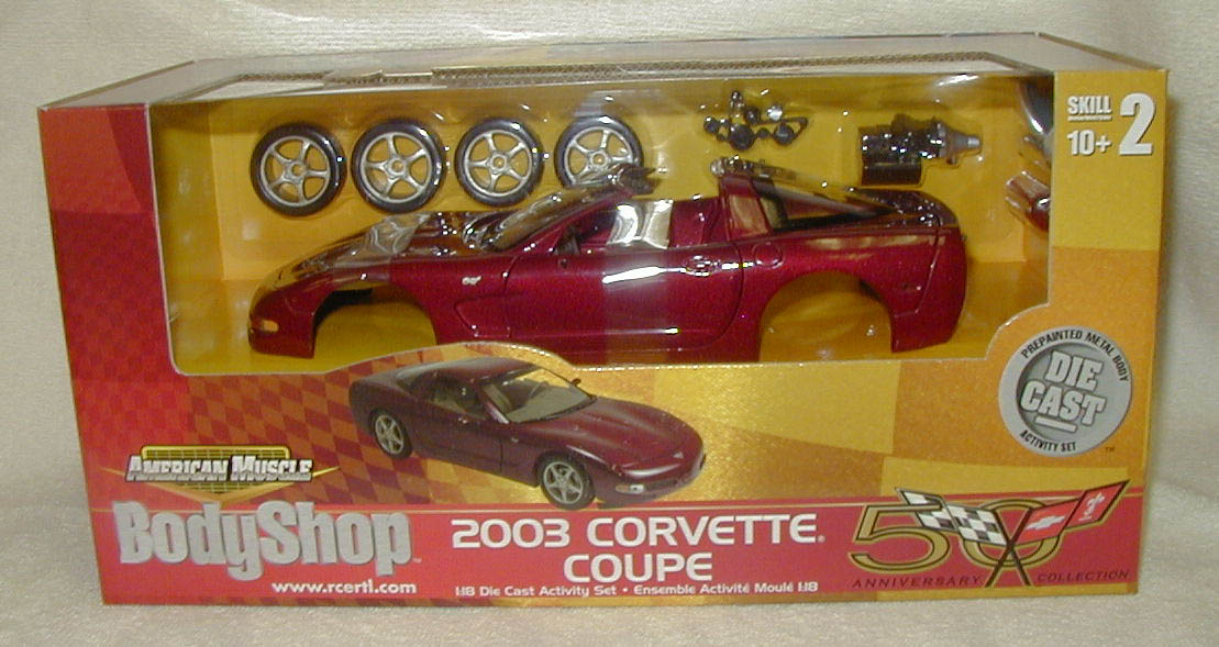Ertl American Muscle 1953 Corvette 50th Anniversary Collection "white" for sale online 